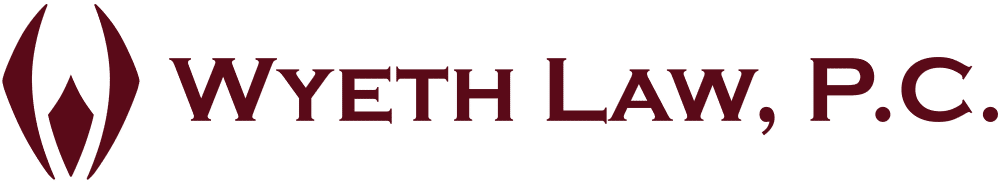 Wyeth Law Logo with Text
