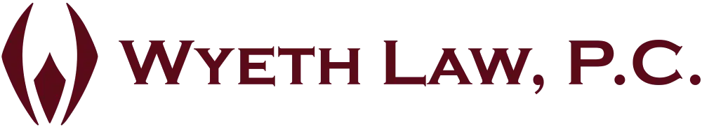 Wyeth Law Logo with Text